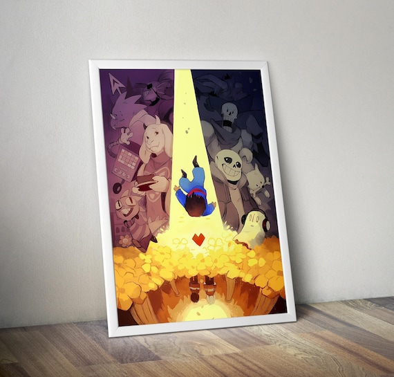 Undertale Poster | Gaming Poster | Gaming Artwork | Gaming Decor | Video Game Poster | Gaming Gift | Video Game Print | Wall Art