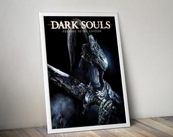 Dark Souls Poster | Gaming Poster | Gaming Artwork | Gaming Decor | Video Game Poster | Gaming Gift | Video Game Print | Wall Art