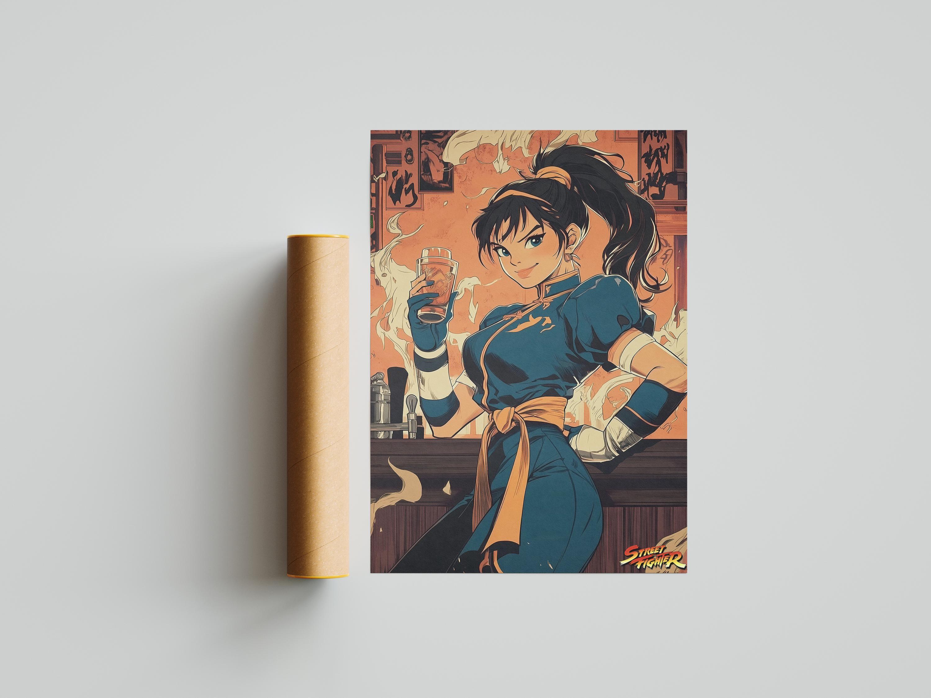 Street Fighter Chun Li Poster | Gaming Poster | Gaming Artwork | Gaming ...