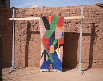 Handmade  rug| Bejaad – | Moroccan Wool | Custom-Made| art