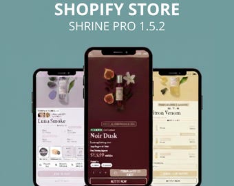 Theme Shrine Pro 1.6.1 Neueste Version Dez 2025 Shopify Theme | Bestes Responsive E-Commerce Theme | Ultimatives Dropshipping Theme mit hoher Konversion