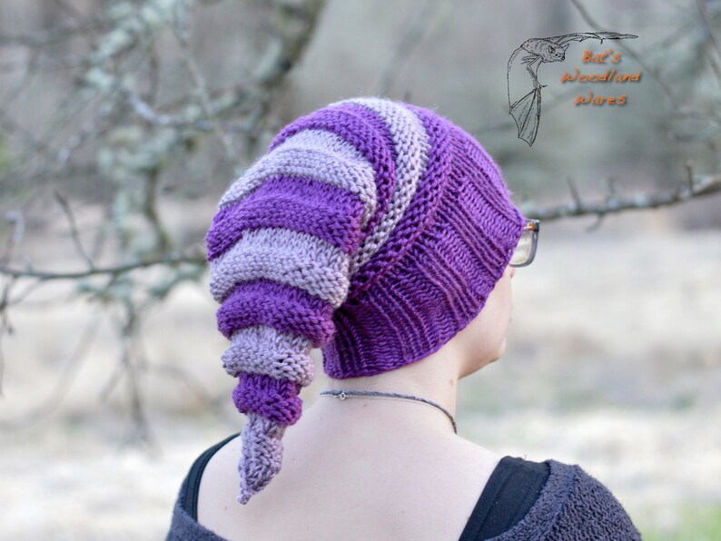 Graphorn Elf Hat Magical Pointed Beanie READY TO SHIP