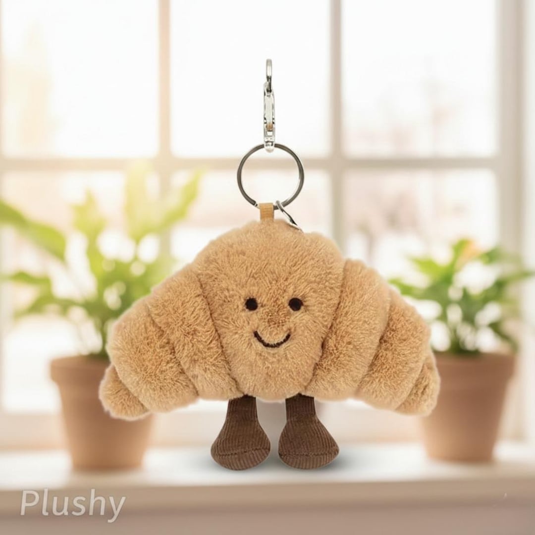 ぬいぐるみ Amuseable croissant bag charms Jellycat Bag Charm | Amuseable Croissant – Modern Natural Baby