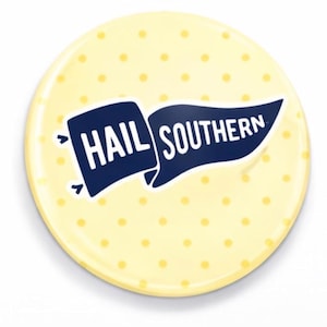 Georgia Southern Game Day Button – Eagles Football Spirit Pin – Tailgate Accessory