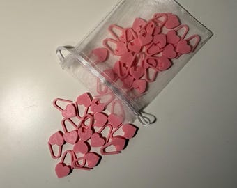 10 stitch markers for knitting and crochet
