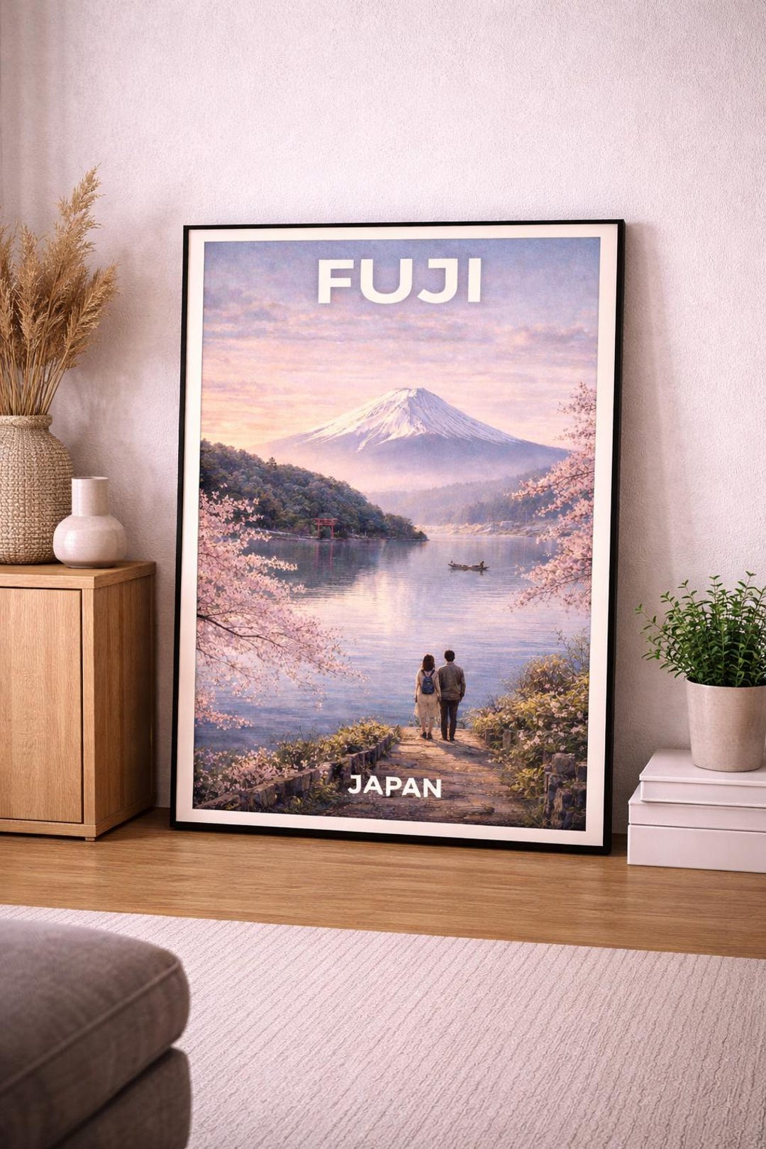 Mount Fuji - Japanese Vintage - Art - Wall Decor - Gift - Tokyo ...