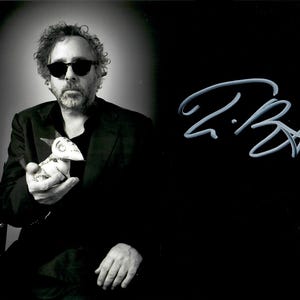 Original autograph tim burton - Etsy 日本