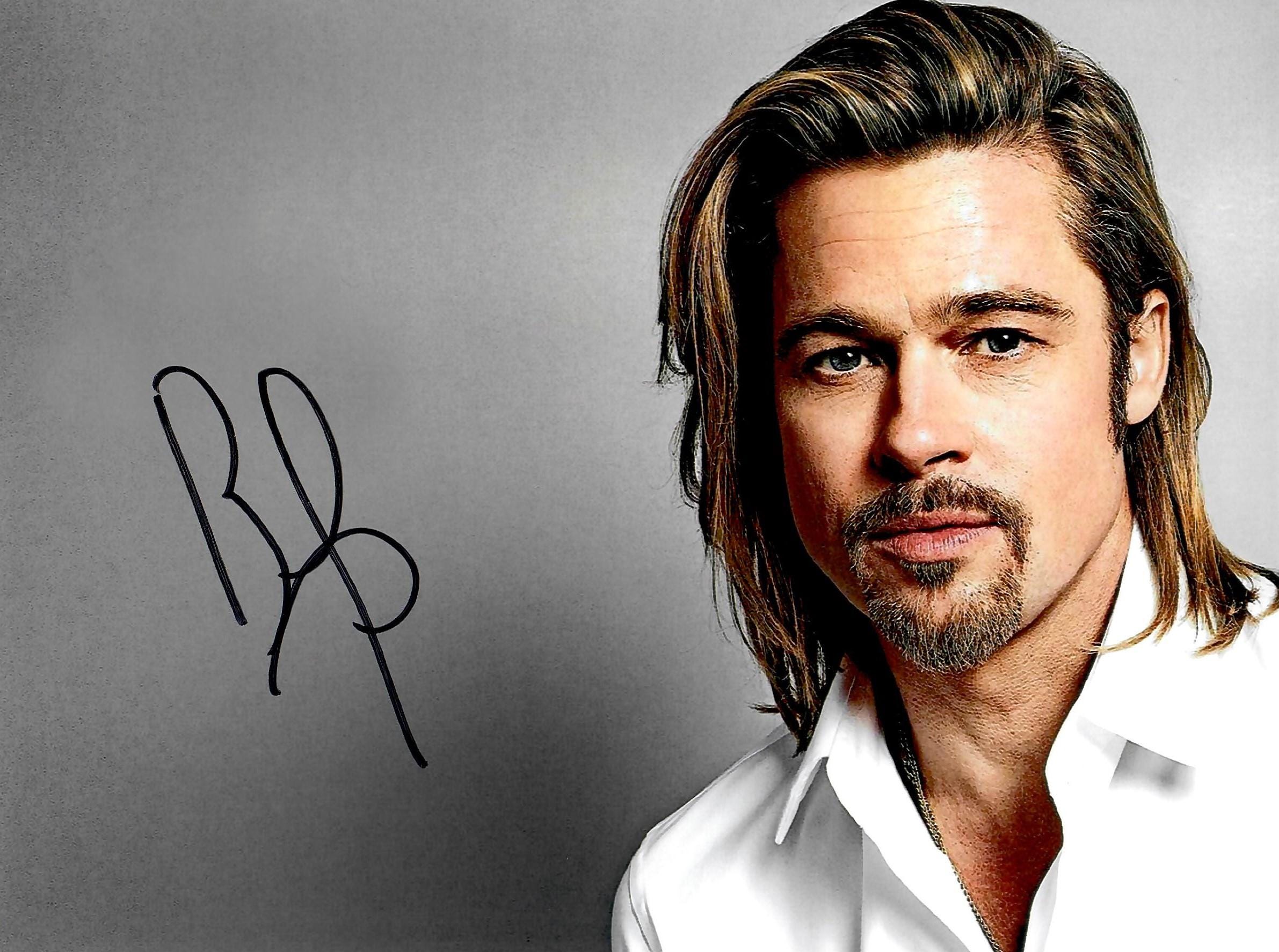 Brad pitt autograph - Etsy 日本