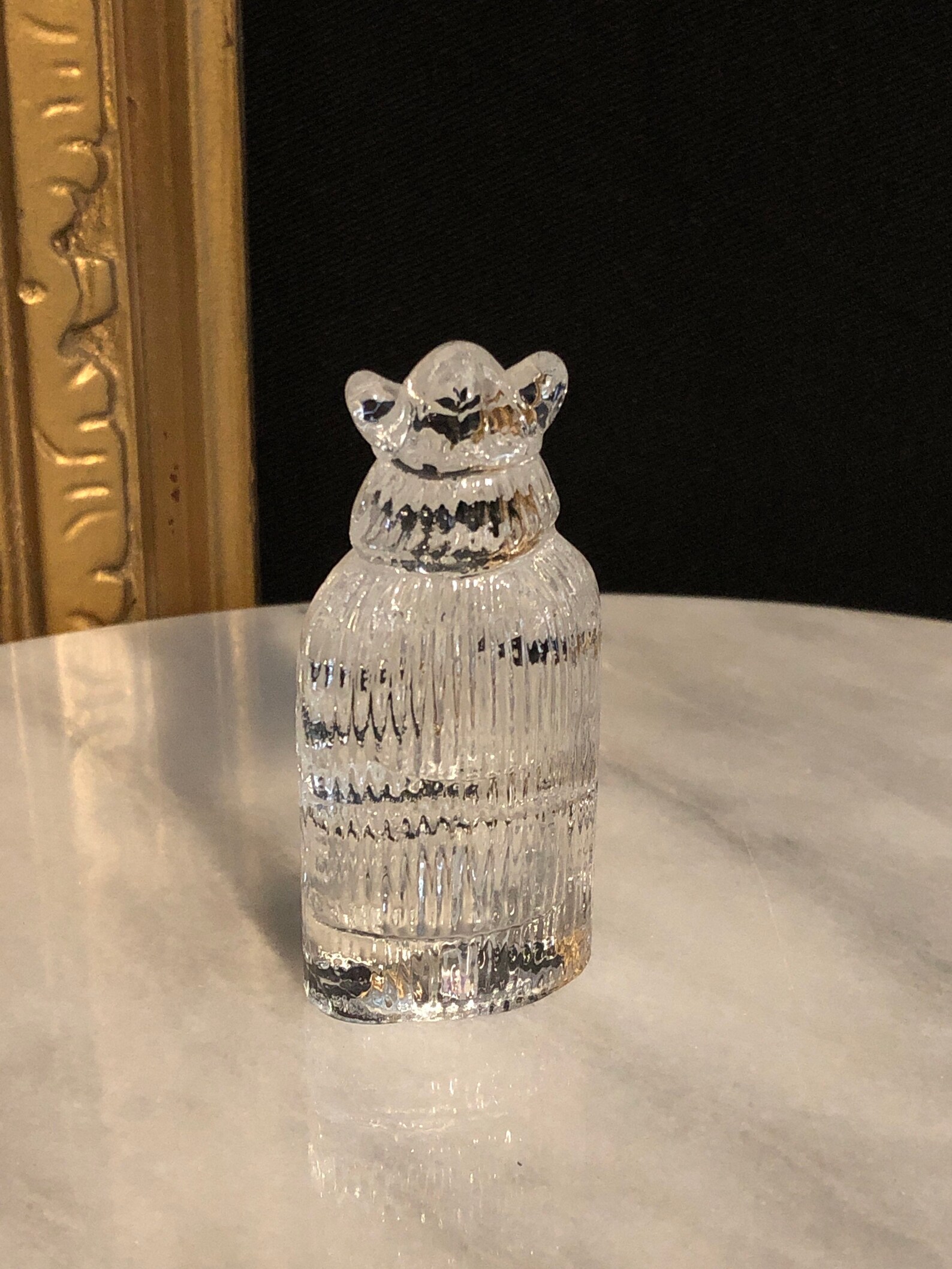 Clear Glass Viking Figurine Art Statue Trinket Norse Idol Etsy