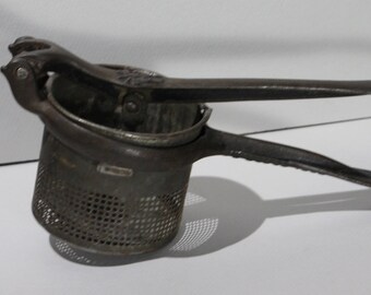 Silver & Co., Brooklyn, NY, Antique Potato Ricer or Masher