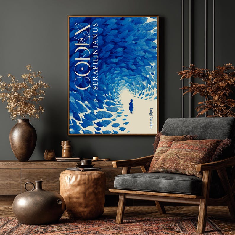 Codex Poster | Inspired by Codex Seraphinianus | Surreal Wall Art ...