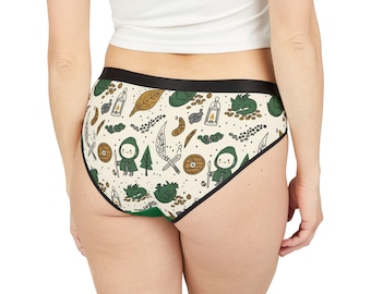 Ropa interior para mujer con estampado de El Señor de los Anillos / Bragas inspiradas en Tolkien