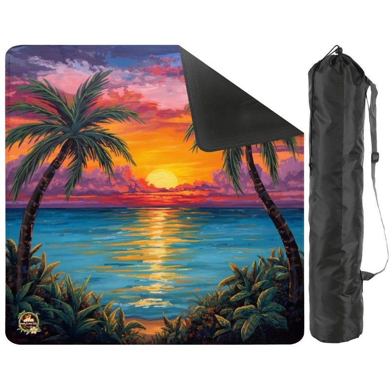Tapete de Mahjong Vibrant Sunset de 31,5" x 31,5" (Se envía enrollado) imagen 2