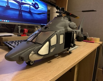 Airbus H160M Fuselage STL File for 450 RC Helicopter
