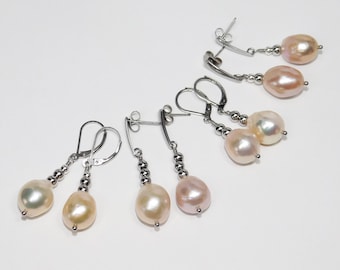 Pendientes de perla japonesa Kasumi (variedad de estilos)