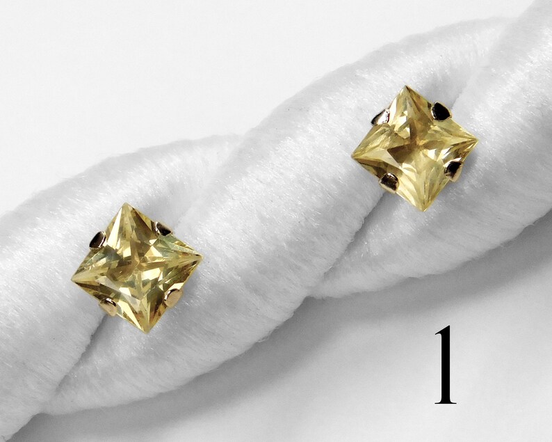 Anniversary Earth Mined Sterling Silver or Gold Choice of Colors Montana Sapphire Studs Natural September Birthstone