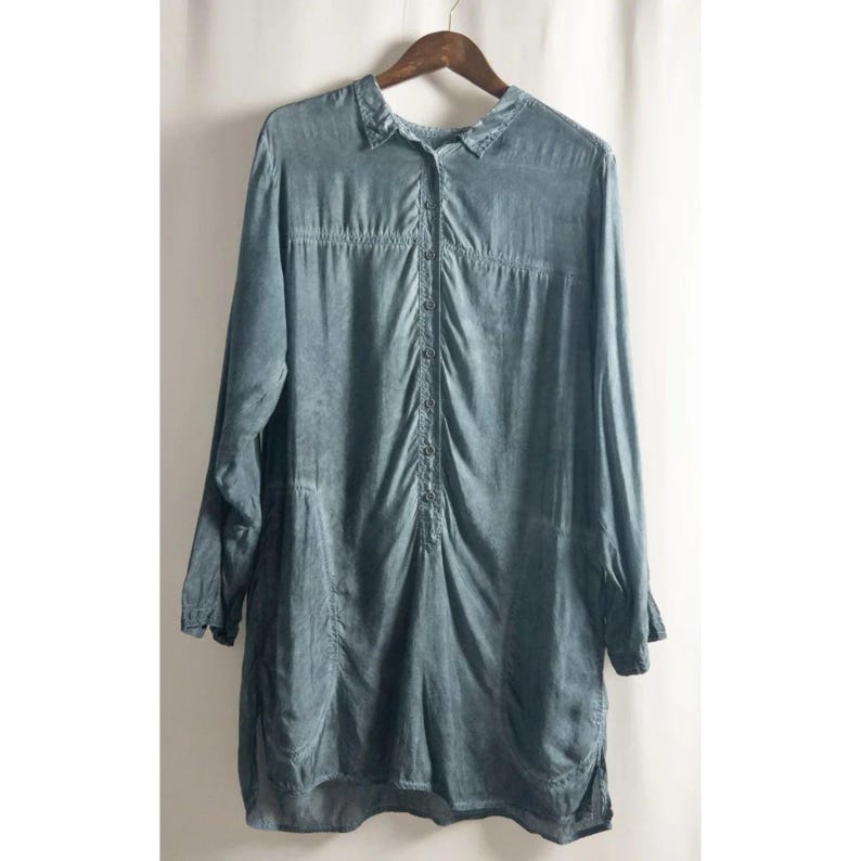 Pete&greta by Johnny Was Blouse | 100% Cupra · Sz L image 2