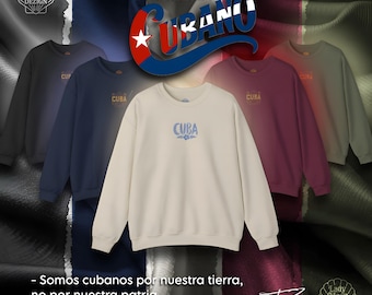 Cuba Tocororo Gildan Sweatshirt | Cuban Hoodie, havana. Habana. Cubanos. Cuba Caribe. Latinos. Latinoamérica