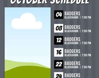 Schedule Social Media Posts - Canva Templates