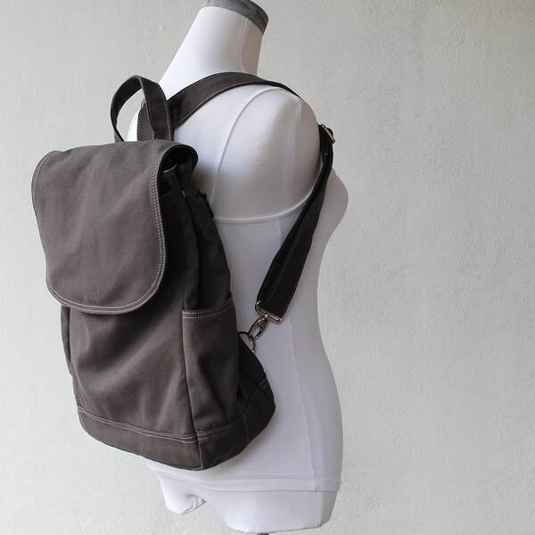 Fortuner Backpack in Dark Grey (Water Resistant) Laptop / Shoulder Bag/ Diaper Bag/ Satchel / Rucksack / Messenger Bag / Tote / School Bag