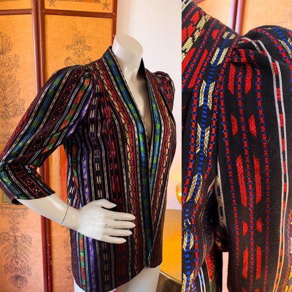 RAINBOW Metallic Designer Jacket