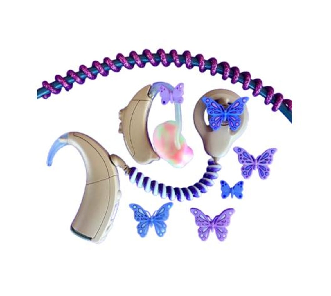 Cochlear Implant Accessories (cochlear Bling) or Hearing Aid Accessory ...
