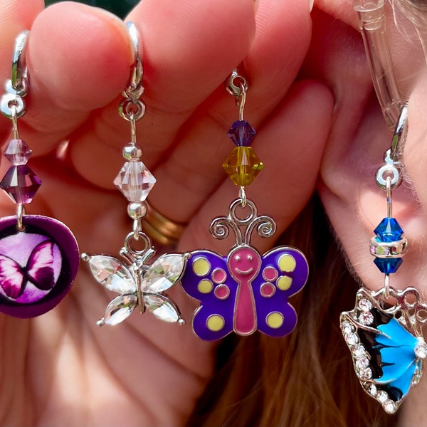 Butterfly Charms for Hearing Aids