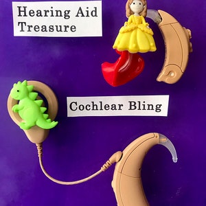 Hearing Aid Accessories and Cochlear Implant Accessories Cupcakes and Tube Twists image 3