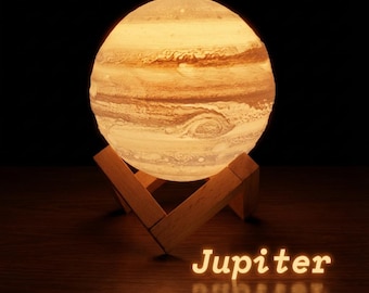 Jupiter Tischlampe STL Datei Tolles rotes Spot Schreibtisch Licht