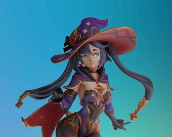 3D Printable Character Figure STL, Detailed Design (Resin & FDM)
