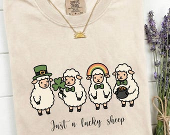 St Patricks Day Shirt Cute Irish Sheep Tee for St Patty's