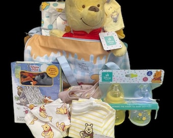 Oh Baby, Pooh! – Deluxe Winnie-the-Pooh Gift Basket