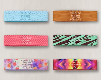 Double Layered Workout Headband for Men & Women No Slip Moisture Wicking Athletic Headband for Training Sweat proof Gym Gear Accessory