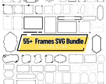 Elegant Frame SVG, Frame svg,Labels svg,Invitation Frame,Decorative Frames svg,Geometric Label Frames SVG,Label Borders,Cricut & Silhouette