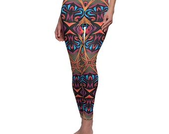 The Apex Overdrive - Geometric Pattern Leggings