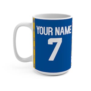 Mug Real Madrid personnalisé, tasse à café Real Madrid personnalisée, cadeau personnalisé Real Madrid pour lui, cadeau fan de football personnalisé image 8