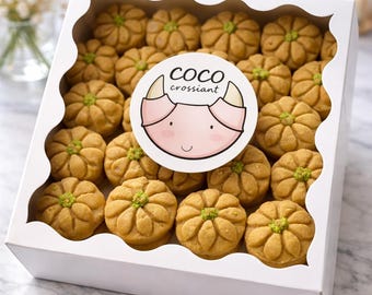 Galletas de harina de garbanzos con sabor a cardamomo, dulces persas que se derriten en la boca.