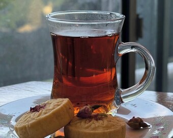 Mini galletas de nueces y dátiles (كلمپه لقمه اي)