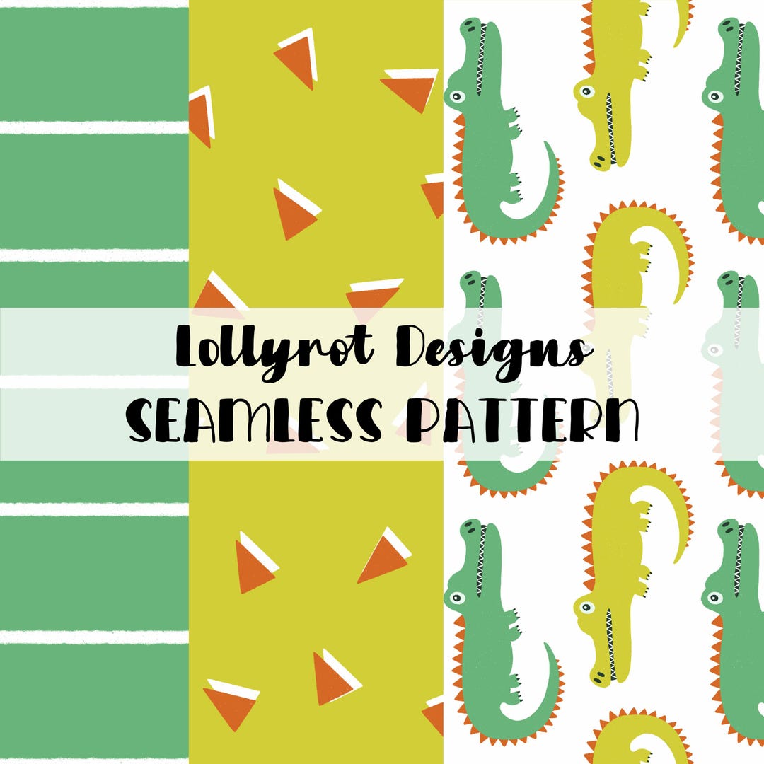 Snap Happy Seamless Pattern PNG Bundle - Etsy