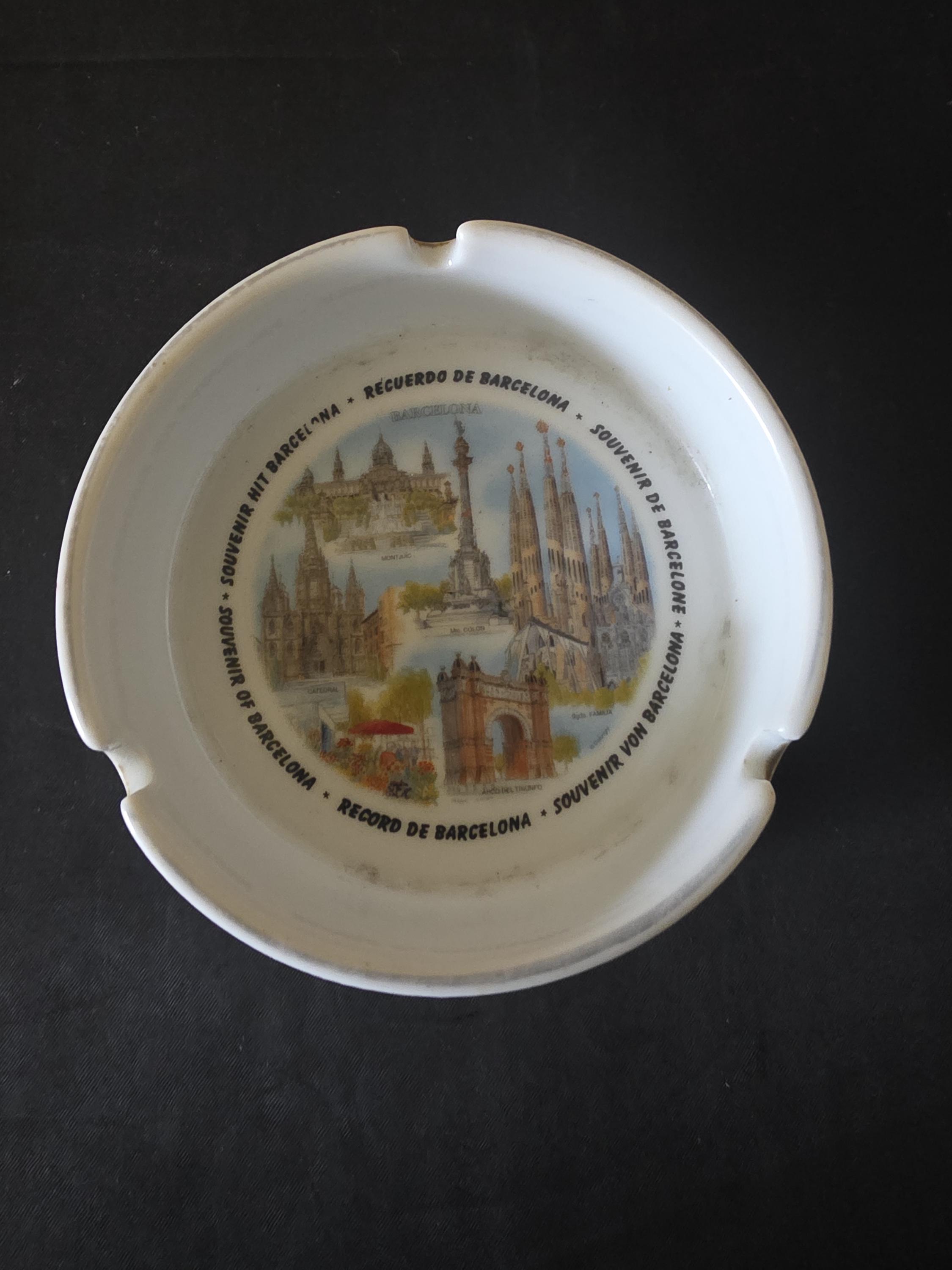 Barcelona Ashtray - Etsy Australia