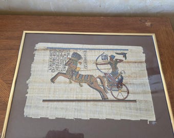 心臓の重み付けを描いたパピルス画 - 死者の書の儀式を描いた希少な