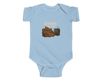 Scavenger chilling Infant Bodysuit | Cute parody infant clothing