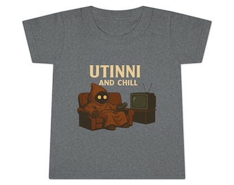 Utinni and Chill Illustration Kleinkinder T-shirt