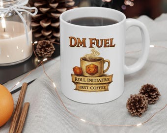 D&D Coffee Mug | Ceramic Coffee Cup
