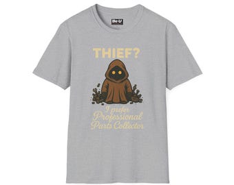 "Kapuzen-Reiniger ""Dieb? Ich bevorzuge professionelle Teilesammler"" T-Shirt."