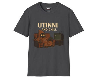 Utinni and Chill Scavanger Kapuzen-T-Shirt | Sci-Fi inspiriert Tee