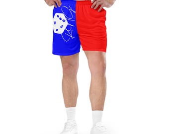 Pantalones cortos unisex de malla Cop Car High Rollers – Colores inspirados en Star Wars