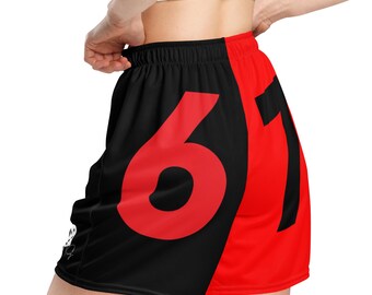 Pantalones cortos deportivos de baloncesto Six Seven Reverse Unisex Mesh High Rollers