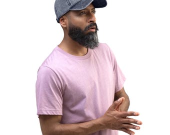 Gorra de béisbol vintage de sarga de algodón con dados High Rollers – Aspecto desgastado y envejecido