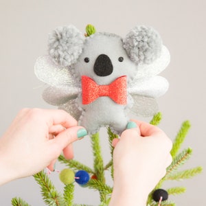 Koala Christmas Tree Topper